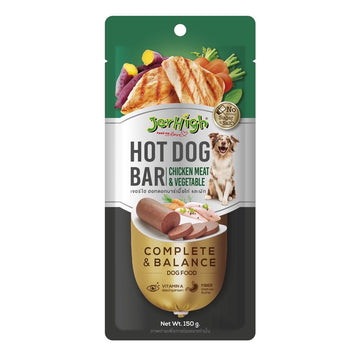 JerHigh HotDog-Bar Chicken Meat and Vegetable